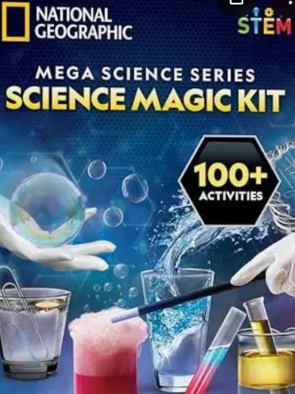 National Geographic Science Magic Kit - MEGA Series.